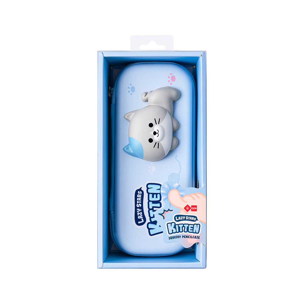 Estojo Retangular Squishy Lazy Stars Kitten