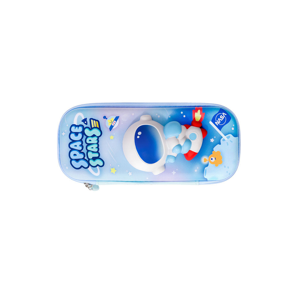 Estojo Retangular Squishy Space Stars