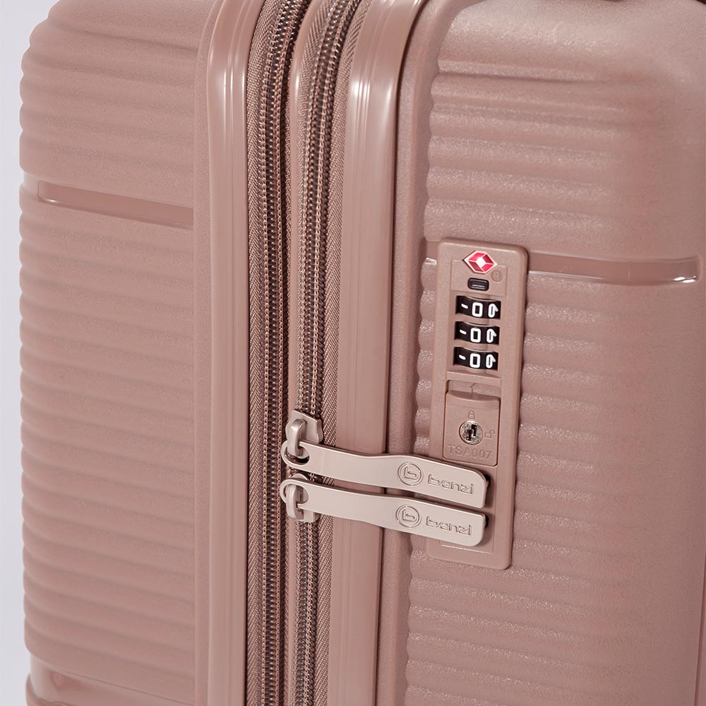 Malas Viagem com Trolley Cabine Média Grande PP Cinza 3un