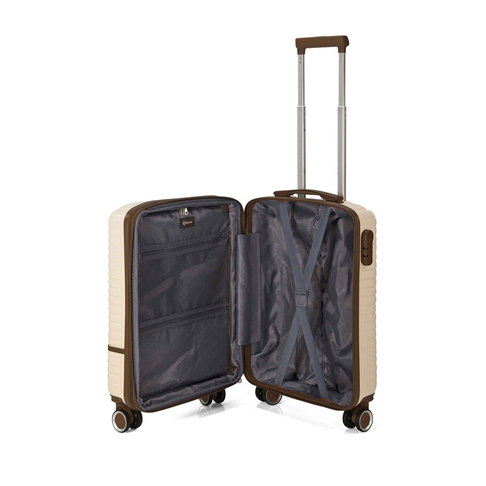 Malas Viagem com Trolley Cabine Média Grande Preto 3un