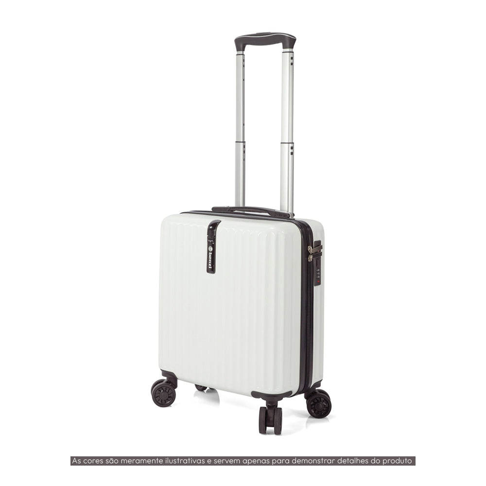 Mala Viagem com Trolley 34x44x20cm Azul 1un