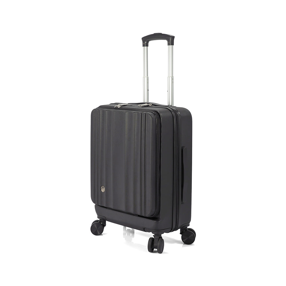 Mala Viagem com Trolley 39x55x23cm Preto 1un