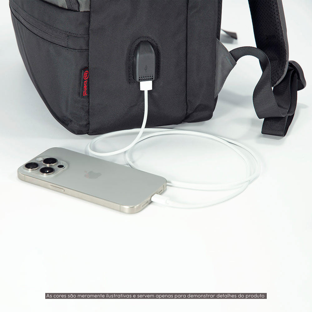 Mochila Portátil 15.0 BZ5885 Preto 1un