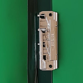 Dossier Plastico A4 c/Mola 134PL Verde Opaco