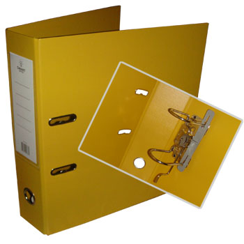 Pasta Arquivo L/L Polipropileno c/Rado 310x285 Amarelo