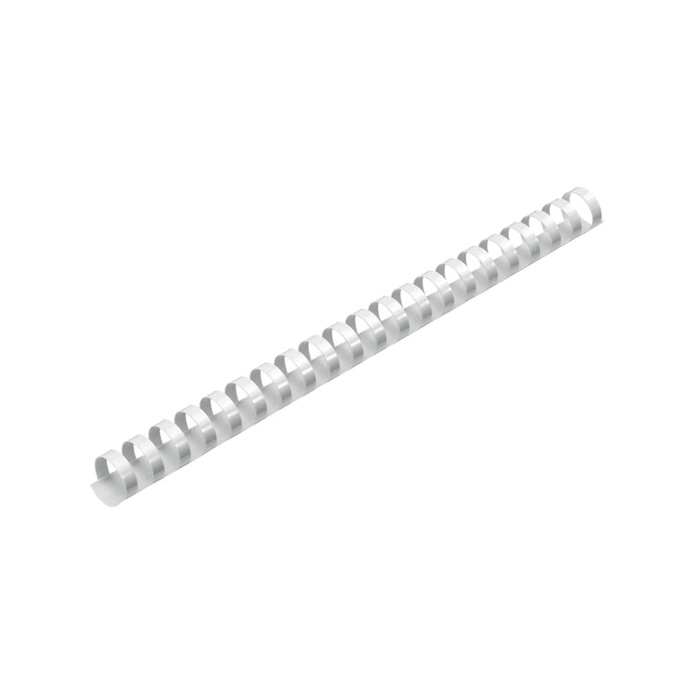 Argolas PVC Encadernar 14mm Branco 110 Folhas 37579 100un