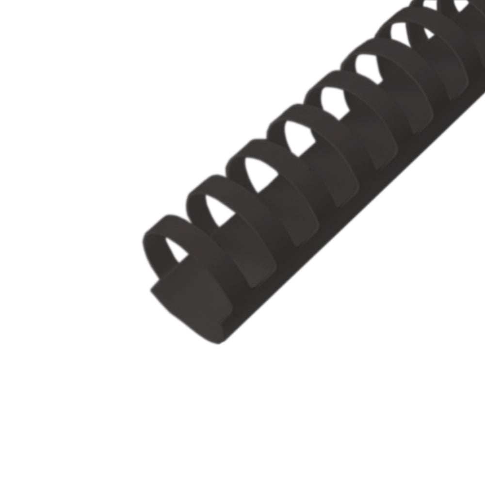 Argolas PVC Encadernar 14mm Preto 110 Folhas 37580 100un