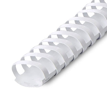 Argolas PVC Encadernar 38mm Ovais Branco 375 Folhas 50un