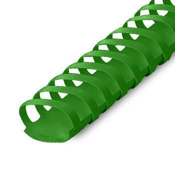 Argolas PVC Encadernar 45mm Ovais Verde 440 Folhas 50un