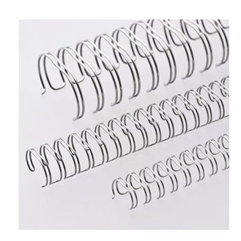 Argolas Metálicas Passo 2:1 22,2mm Prata 50un