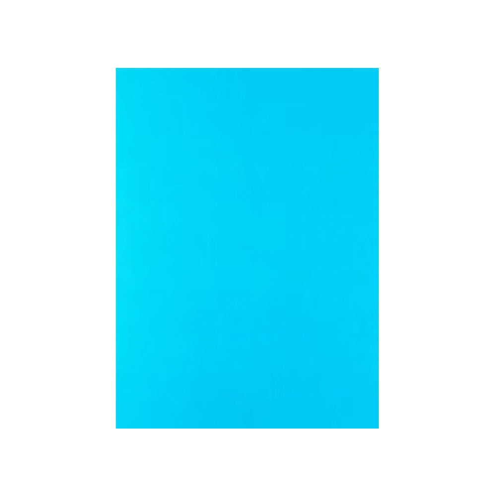 Cartolina 50x65cm Azul Turquesa 5O 180g 1 Folha