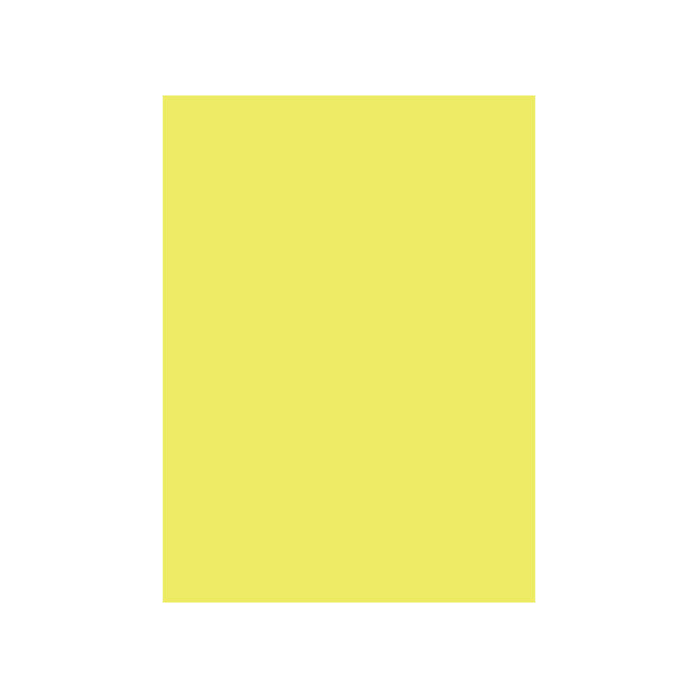Cartolina 50x65cm Amarelo Canário 4A 180g 1 Folha
