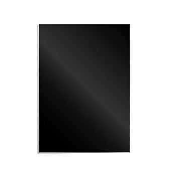 Capa Encadernação A4 250g Cartão Cromolux 1 Face Preto 100un