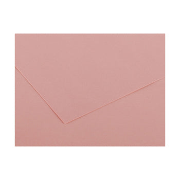 Cartolina A3 Rosa Pálido 185g Canson 50 Folhas