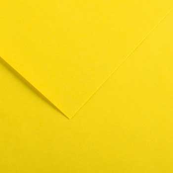 Cartolina 50x65cm Amarelo Canário 185g 1 Folha Canson