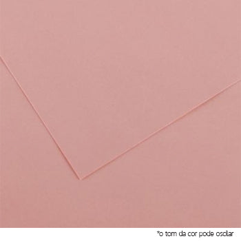 Cartolina 50x65cm Rosa 185g 1 Folha Canson