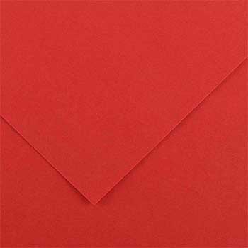 Cartolina 50x65cm Vermelho 185g 1 Folha Canson