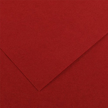 Cartolina 50x65cm Grená 185g 1 Folha Canson
