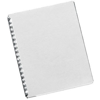 Capa Encadernação A4 250g Delta Couro Marfim 100un