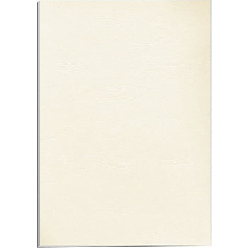 Capa Encadernação A4 250g Delta Couro Marfim 100un