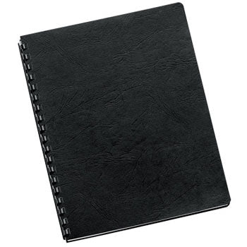 Capa Encadernação A4 250g Delta Couro Preto 100un