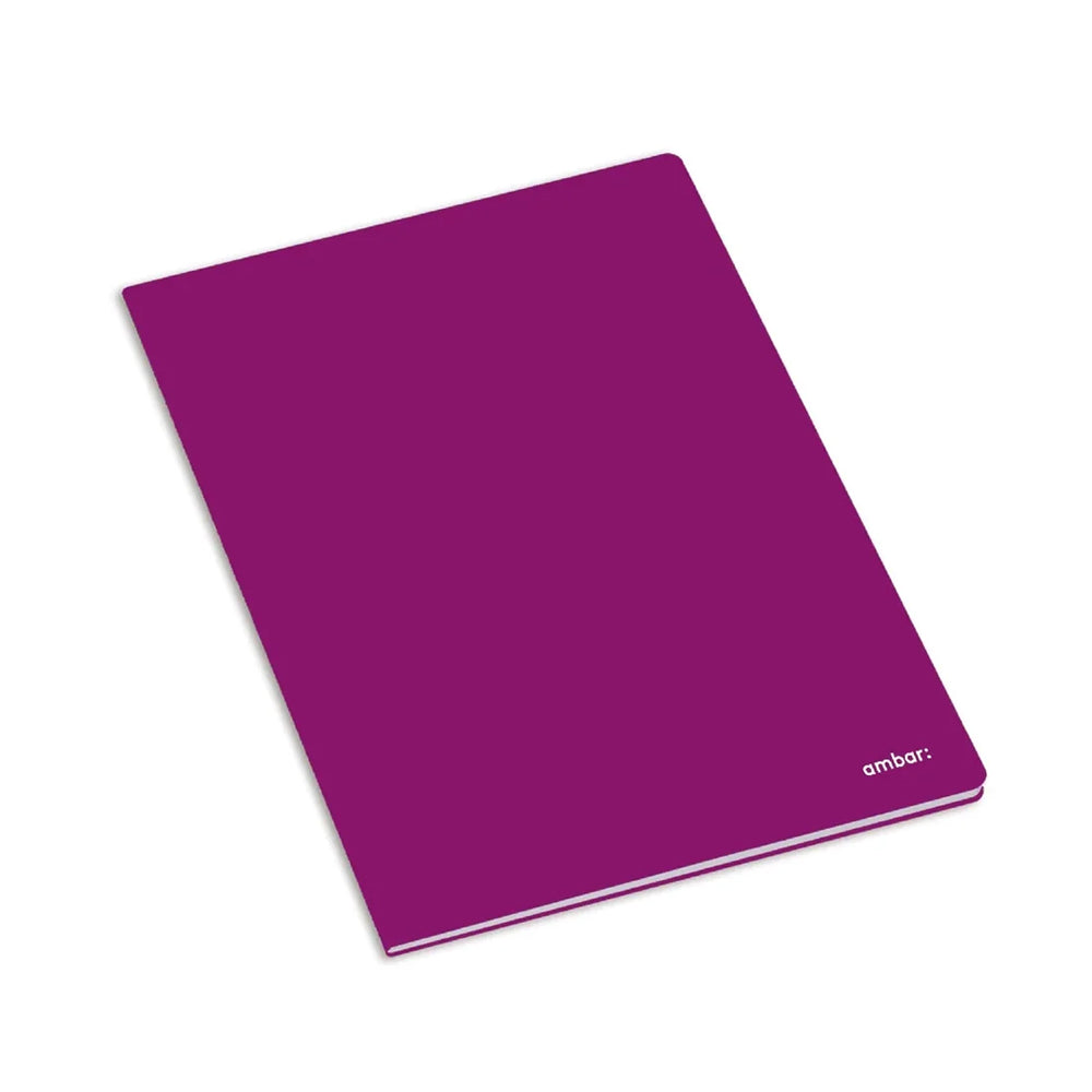 Caderno Agrafado A4 Pautado Ambar School Sortido 60Fls 1un