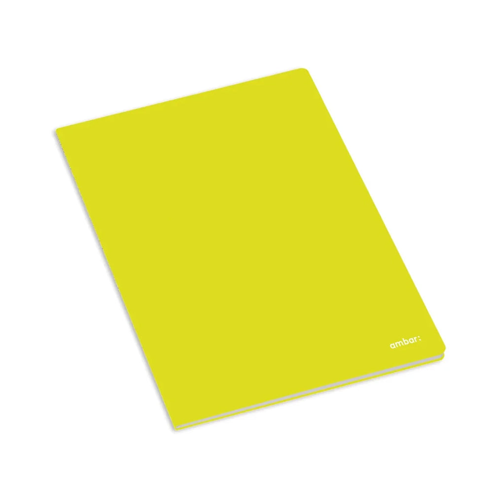 Caderno Agrafado A4 Pautado Ambar School Sortido 60Fls 1un