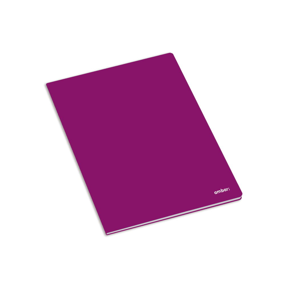 Caderno Agrafado A4 Liso Ambar School Sortido 60Fls 1un