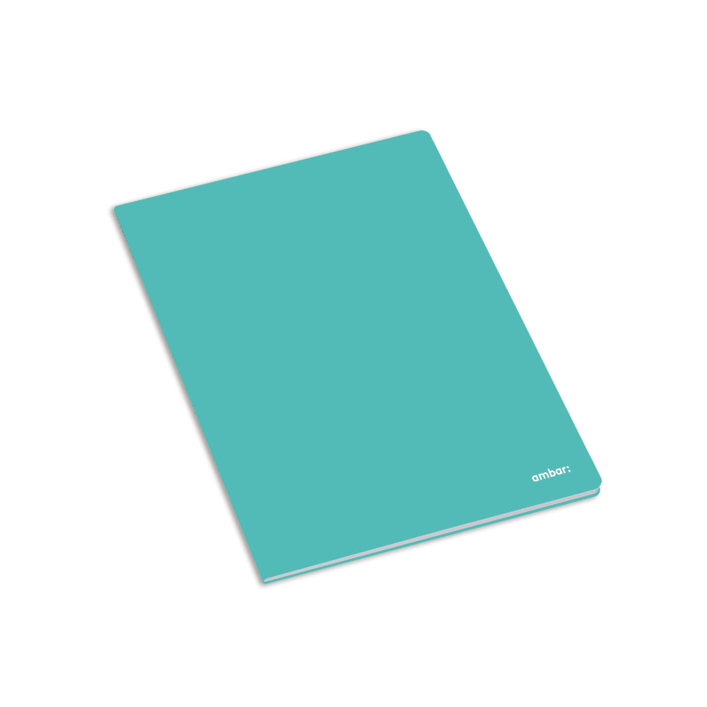 Caderno Agrafado A4 Liso Ambar School Sortido 60Fls 1un
