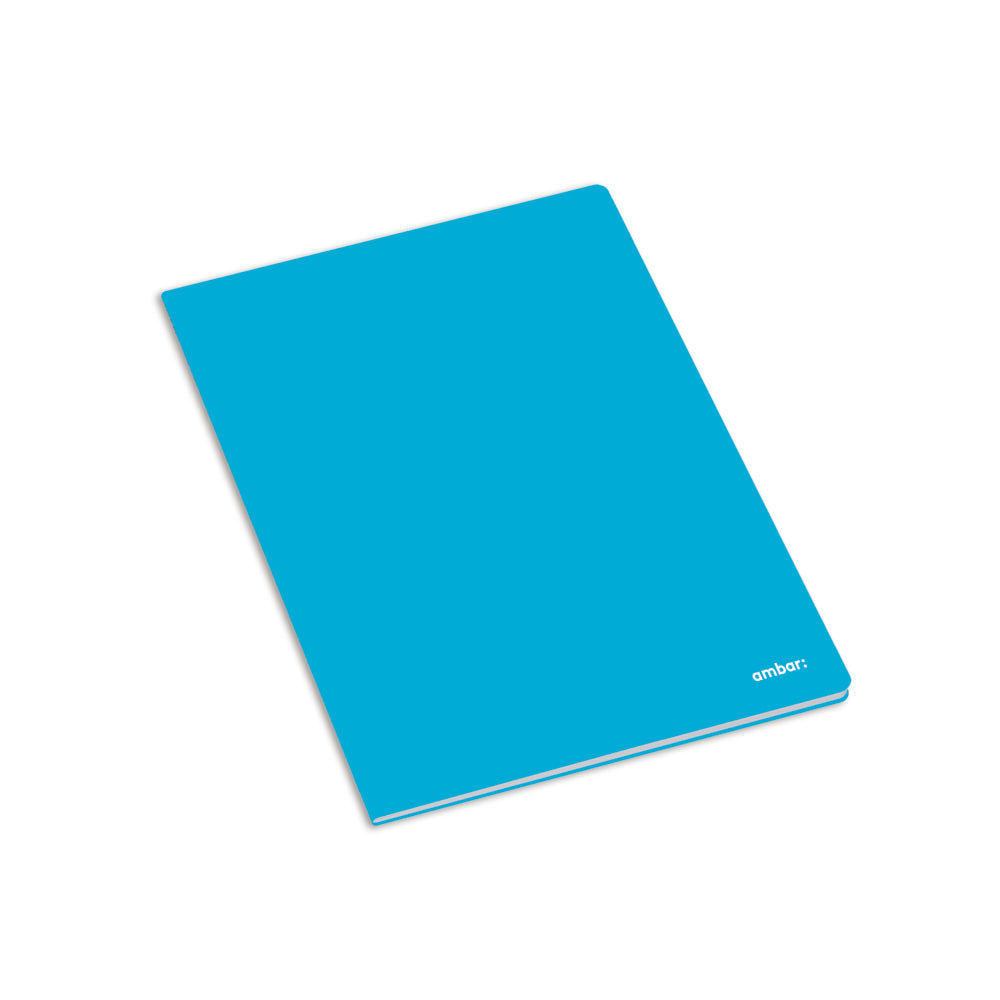Caderno Agrafado A4 Liso Ambar School Sortido 60Fls 1un