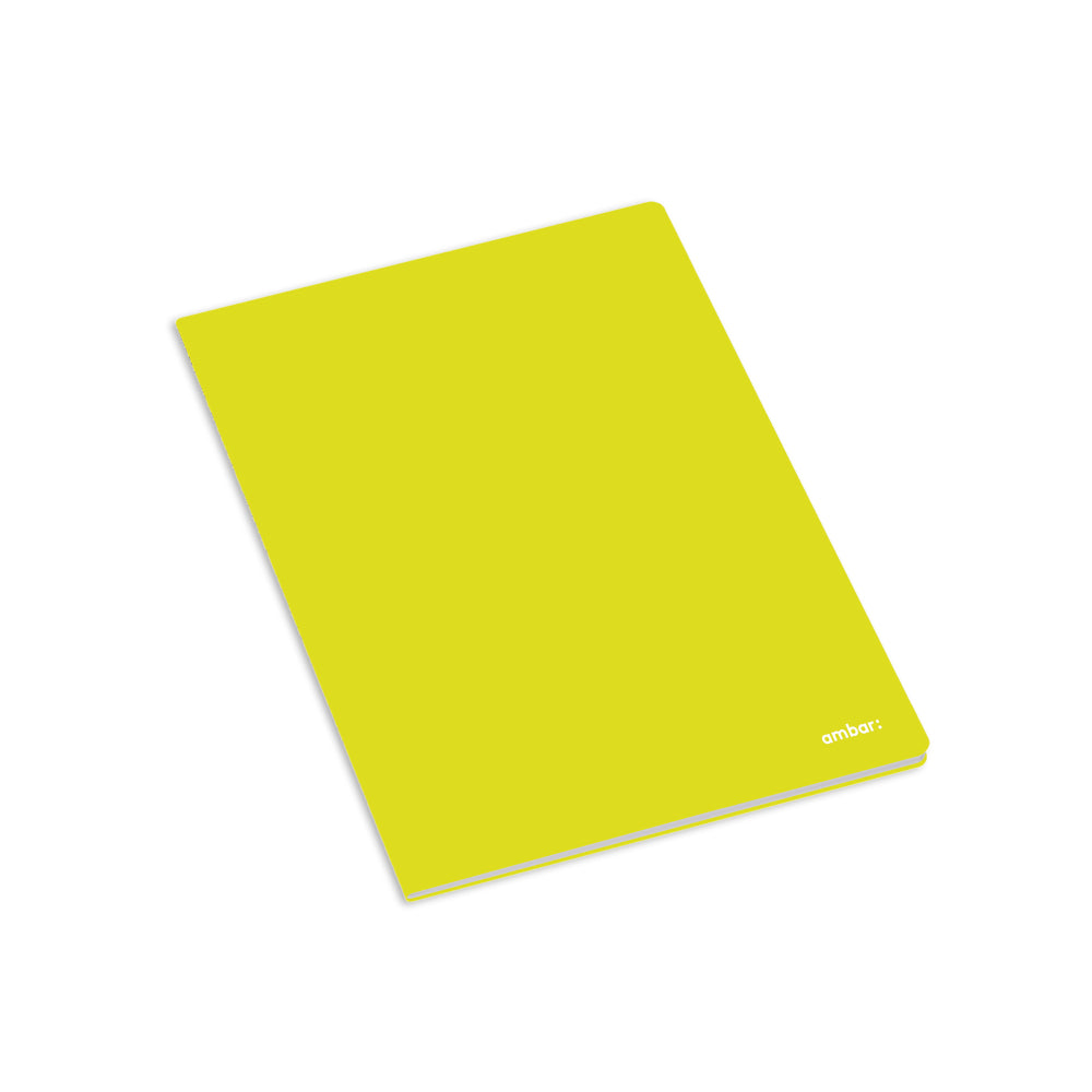 Caderno Agrafado A4 Liso Ambar School Sortido 60Fls 1un
