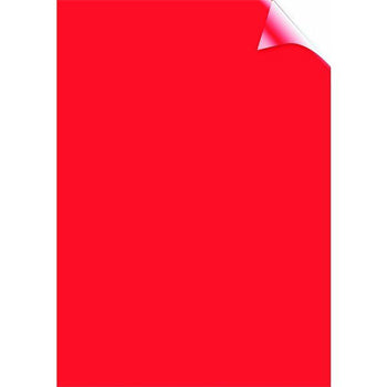 Acetato Encadernação A4 Vermelho Transparente 200mic Cx100un