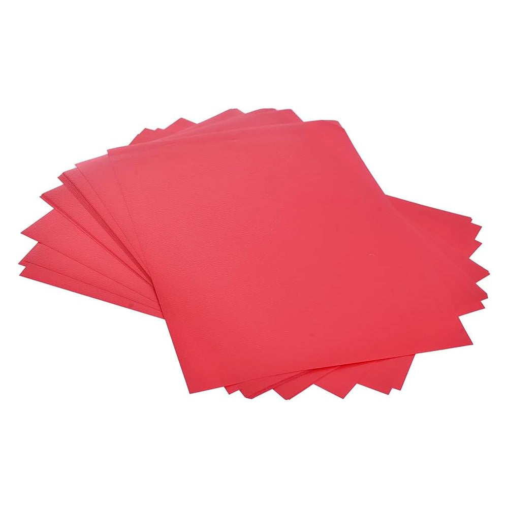 Acetato Encadernação A4 Vermelho Transparente 200mic Cx100un
