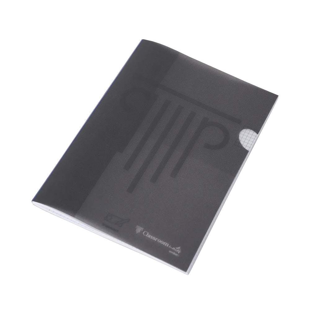 Caderno Agrafado A4 Quadriculado PP Ambar Preto 48Fls 2un