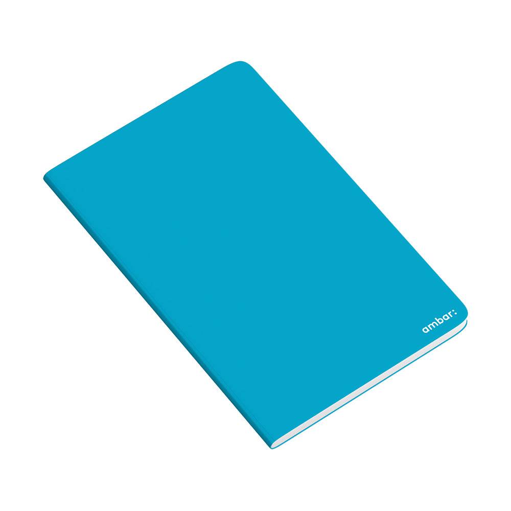 Caderno Agrafado A4 Pautado PP Ambar School Sortido 48Fls 1u
