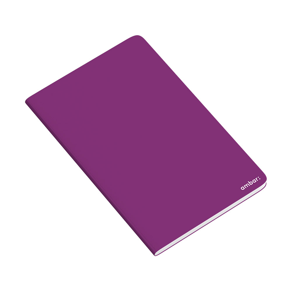Caderno Agrafado A4 Quadric PP Ambar School Sortido 48Fls 1u