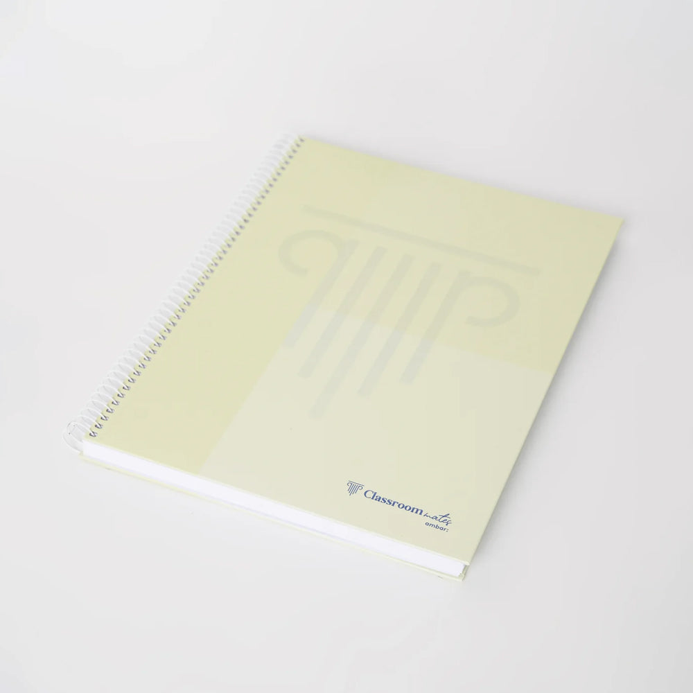 Caderno Espiral A4 Quadriculado Ambar WB Sortido Pastel 1un