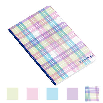 Caderno Agrafado A4 Pautado PP Ambar Sortido Pastel 48Fl 1un