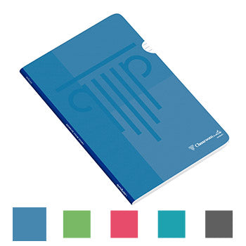 Caderno Agrafado A4 Pautado PP Ambar Sortido 48Fls 1un