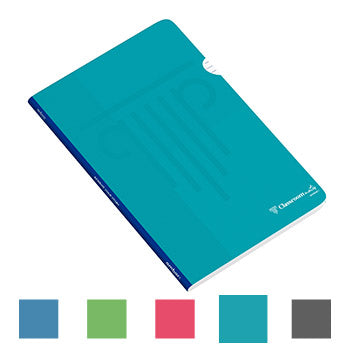 Caderno Agrafado A4 Pautado PP Ambar Sortido 48Fls 1un