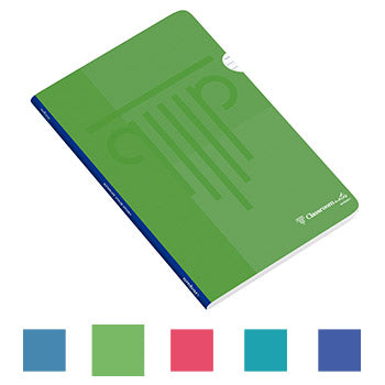 Caderno Agrafado A4 Quadric PP Ambar Sortido Pastel 48Fl 1un