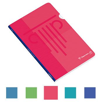 Caderno Agrafado A4 Quadric PP Ambar Sortido Pastel 48Fl 1un