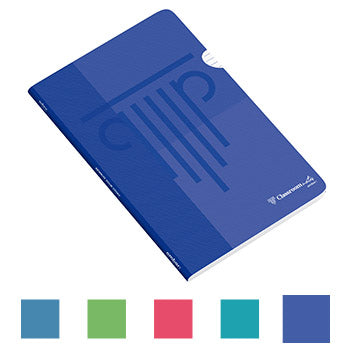 Caderno Agrafado A4 Quadric PP Ambar Sortido Pastel 48Fl 1un