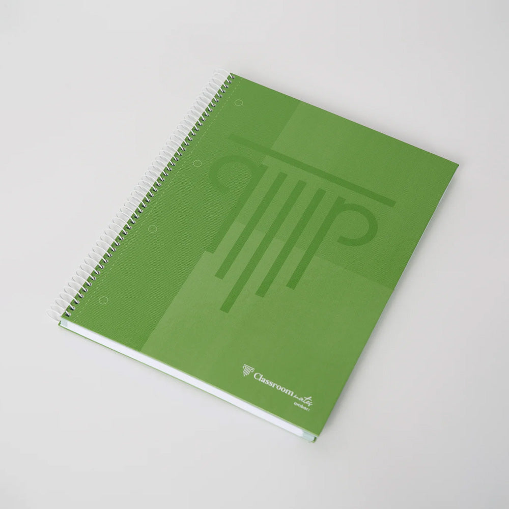Caderno Espiral A4 Pautado Ambar WB Sortido 100Fls 1un