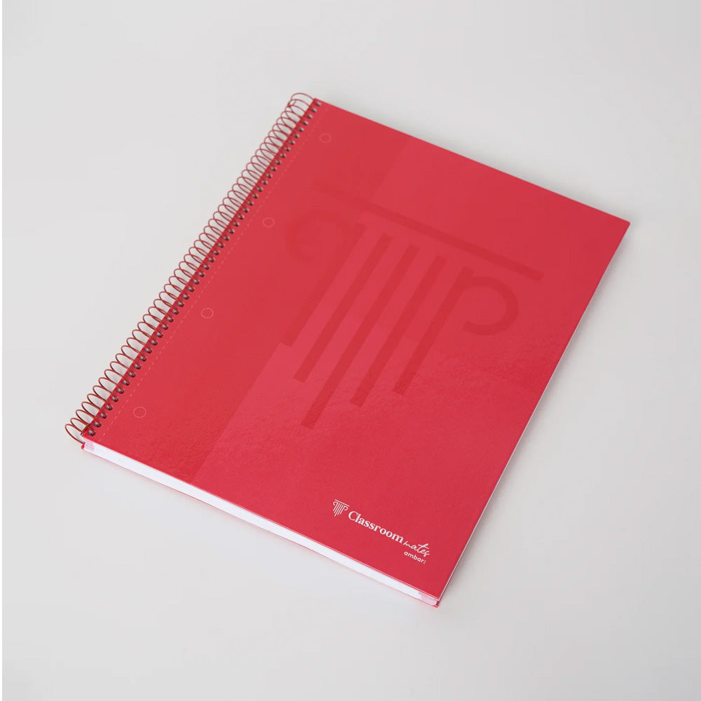 Caderno Espiral A4 Pautado Ambar WB Sortido 100Fls 1un