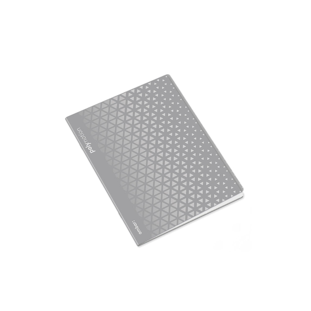 Caderno Agrafado A5 Pautado PP Ambar Triang Sortido 48Fls 1u