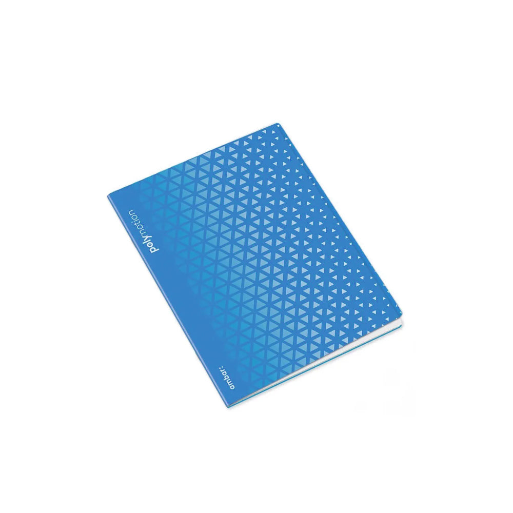 Caderno Agrafado A5 Pautado PP Ambar Triang Sortido 48Fls 1u