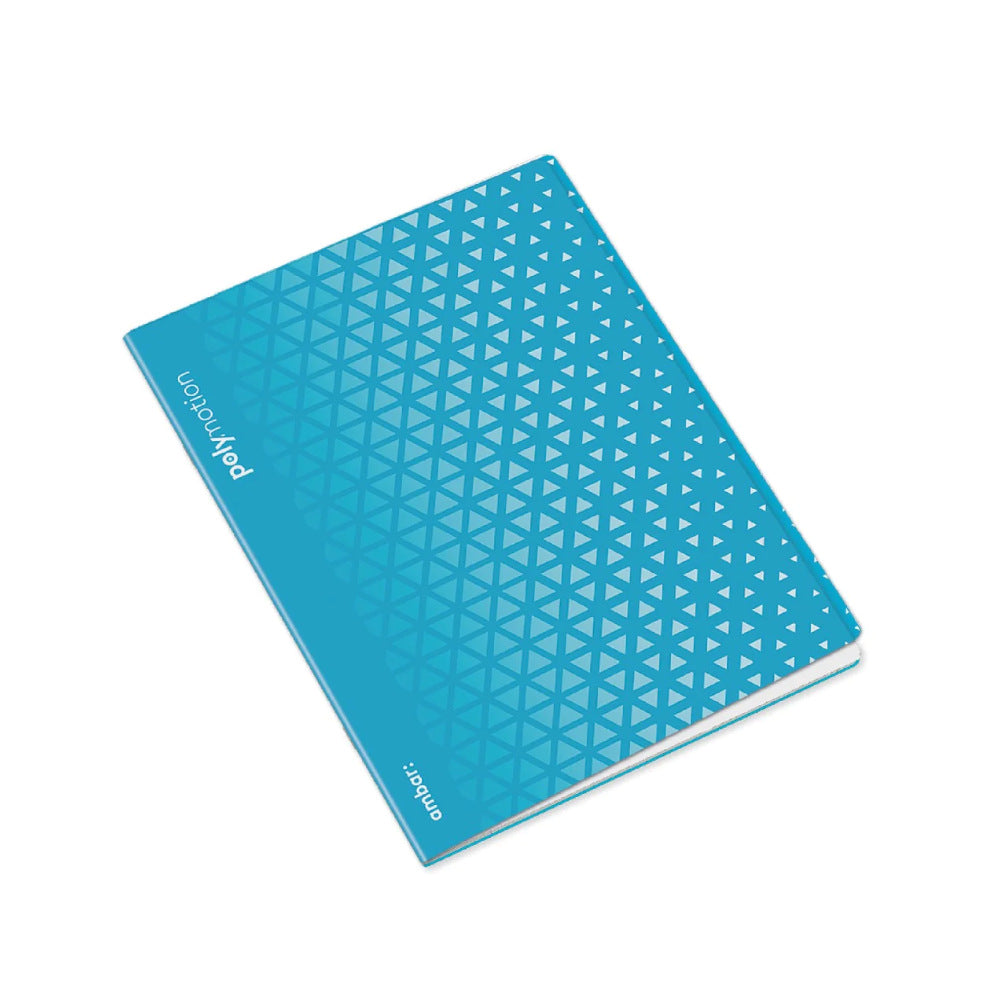 Caderno Agrafado A4 Pautado PP Ambar Triang Sortido 48Fls 1u