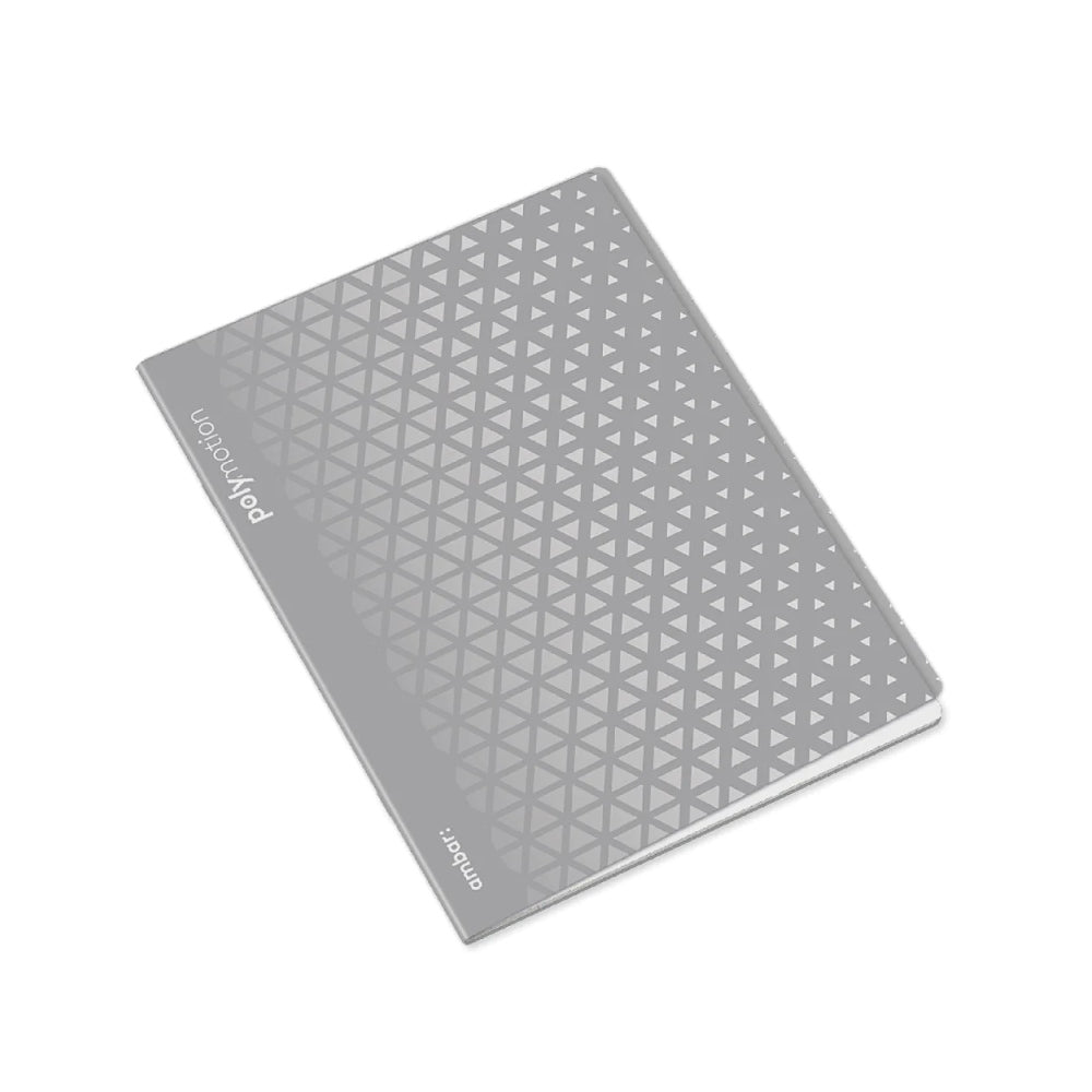 Caderno Agrafado A4 Pautado PP Ambar Triang Sortido 48Fls 1u