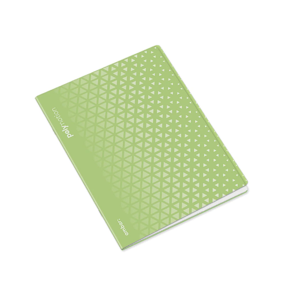 Caderno Agrafado A4 Quadric Ambar Triang Sortido 48Fls 1un